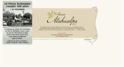 Desktop Screenshot of barrioatahualpa.com